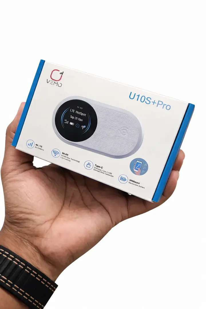 Vemo U10S+ Pro 4G Lte Wifi 6 Pocket Router B