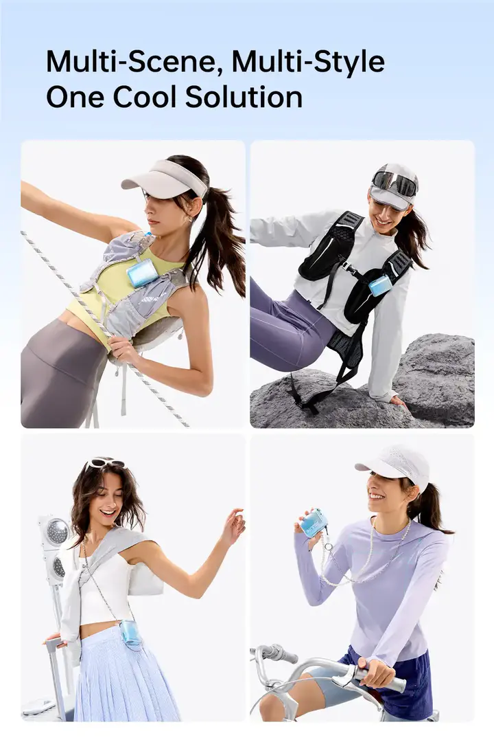 Jisulife Neck Fan Life5 Three In One Multifunctional B