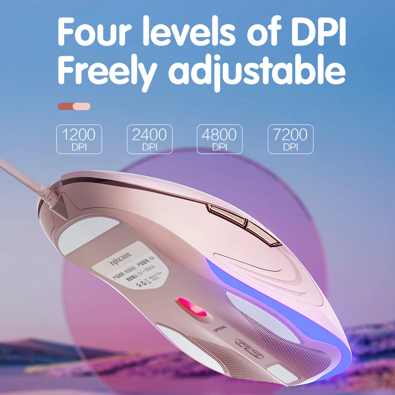 Inphic B8 Office Wired Mouse A