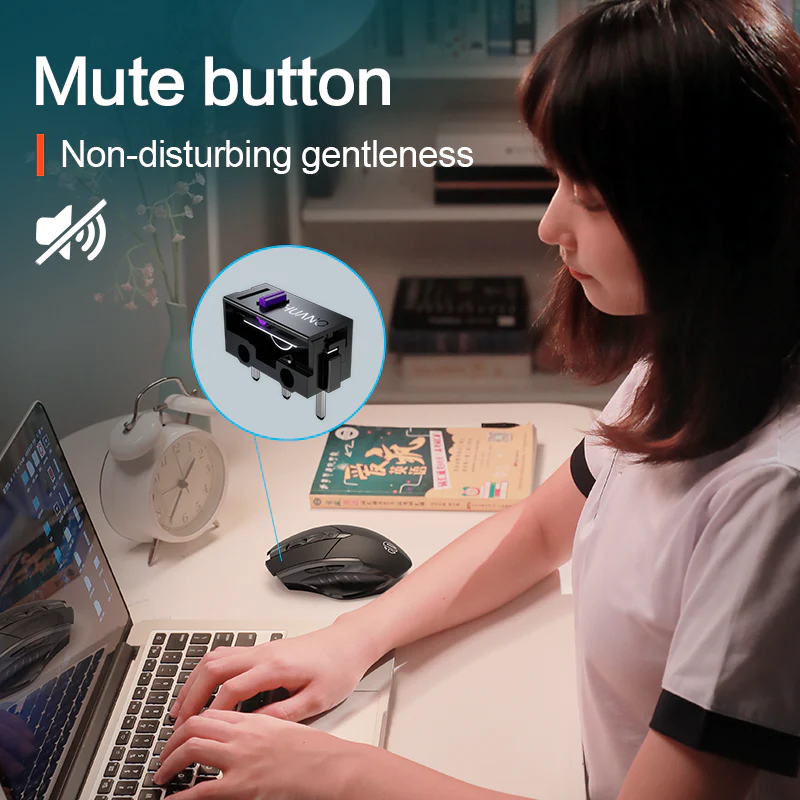 Inphic A1 Wireless Rechargeable Bluetooth Mouse C