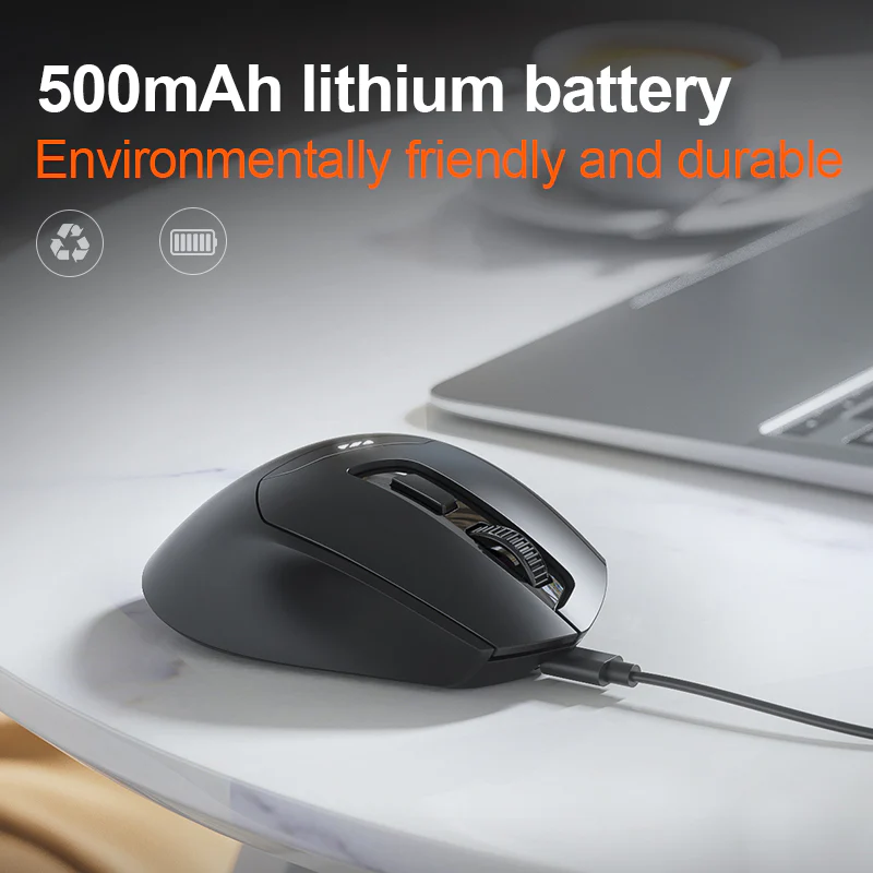 Inphic Dr01 Tri Mode Wireless Mouse A