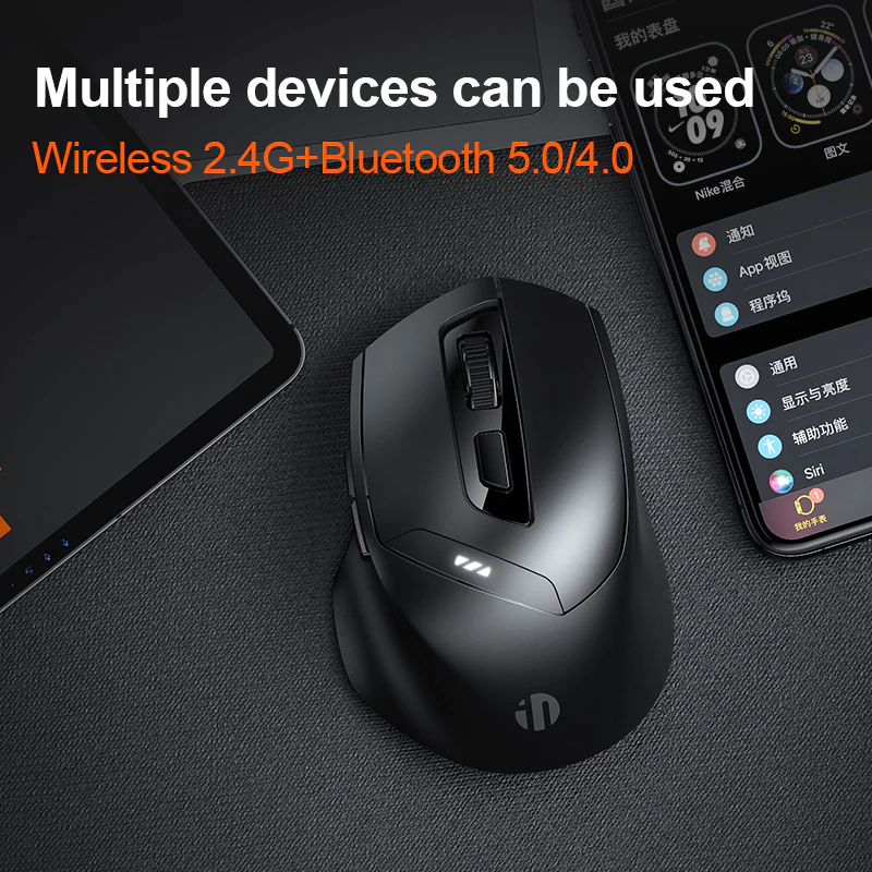 Inphic Dr01 Tri Mode Wireless Mouse B
