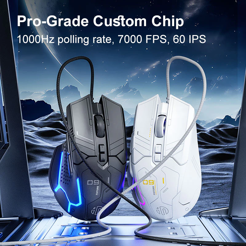 Inphic Pg9 Ai Design Wired Gaming Mouse B