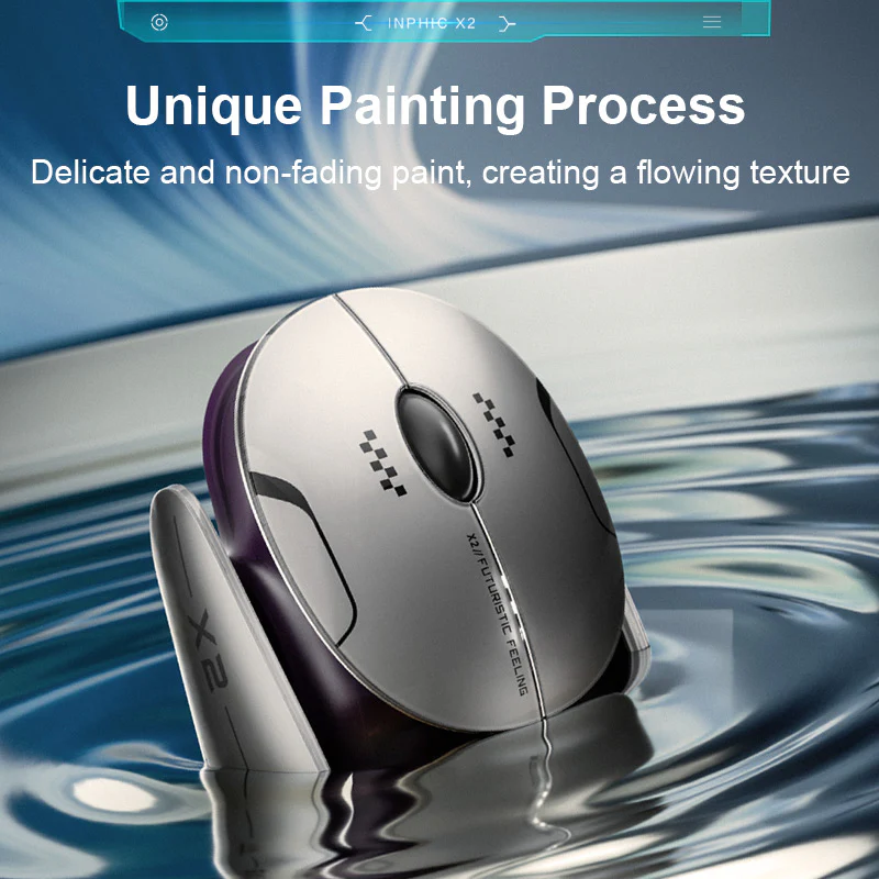 Inphic X2 Tri Mode Wireless Mouse B