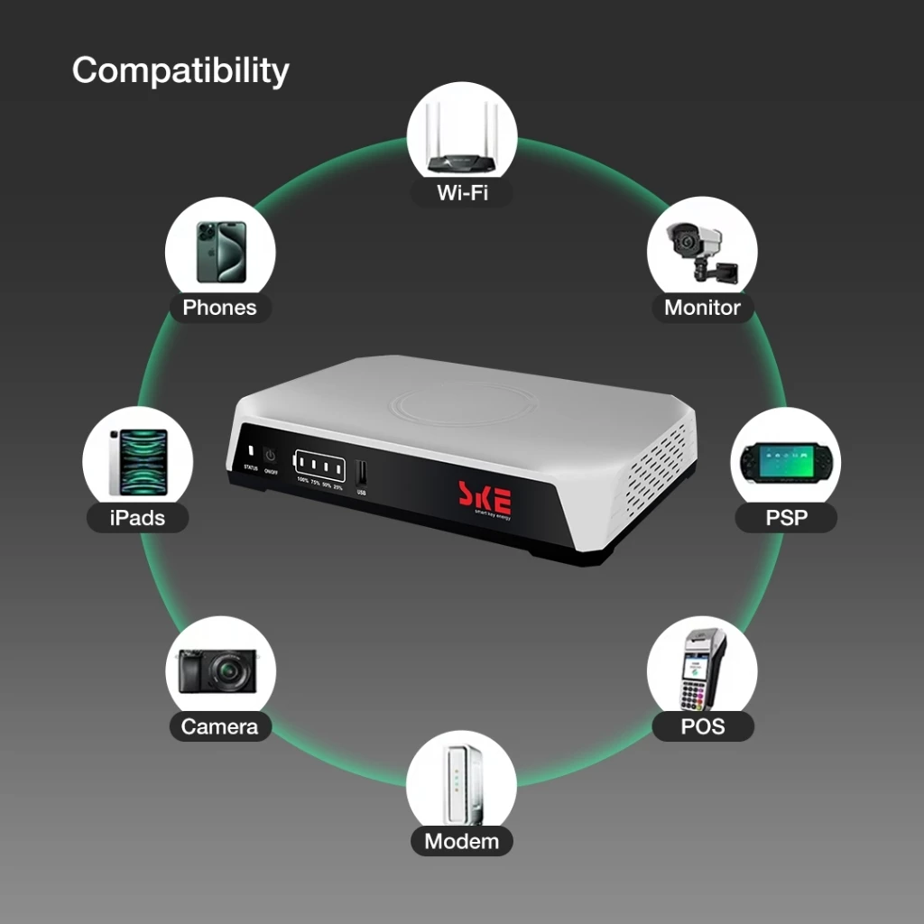 Ske Poe 36E Lfp 20,000Mah Mini Dc Ups – 36W High Power Backup With Lifepo4 Battery Ds Ske Poe 36E Lfp 20,000Mah Mini Dc Ups – 36W High Power Backup With Lifepo4 Battery Ds